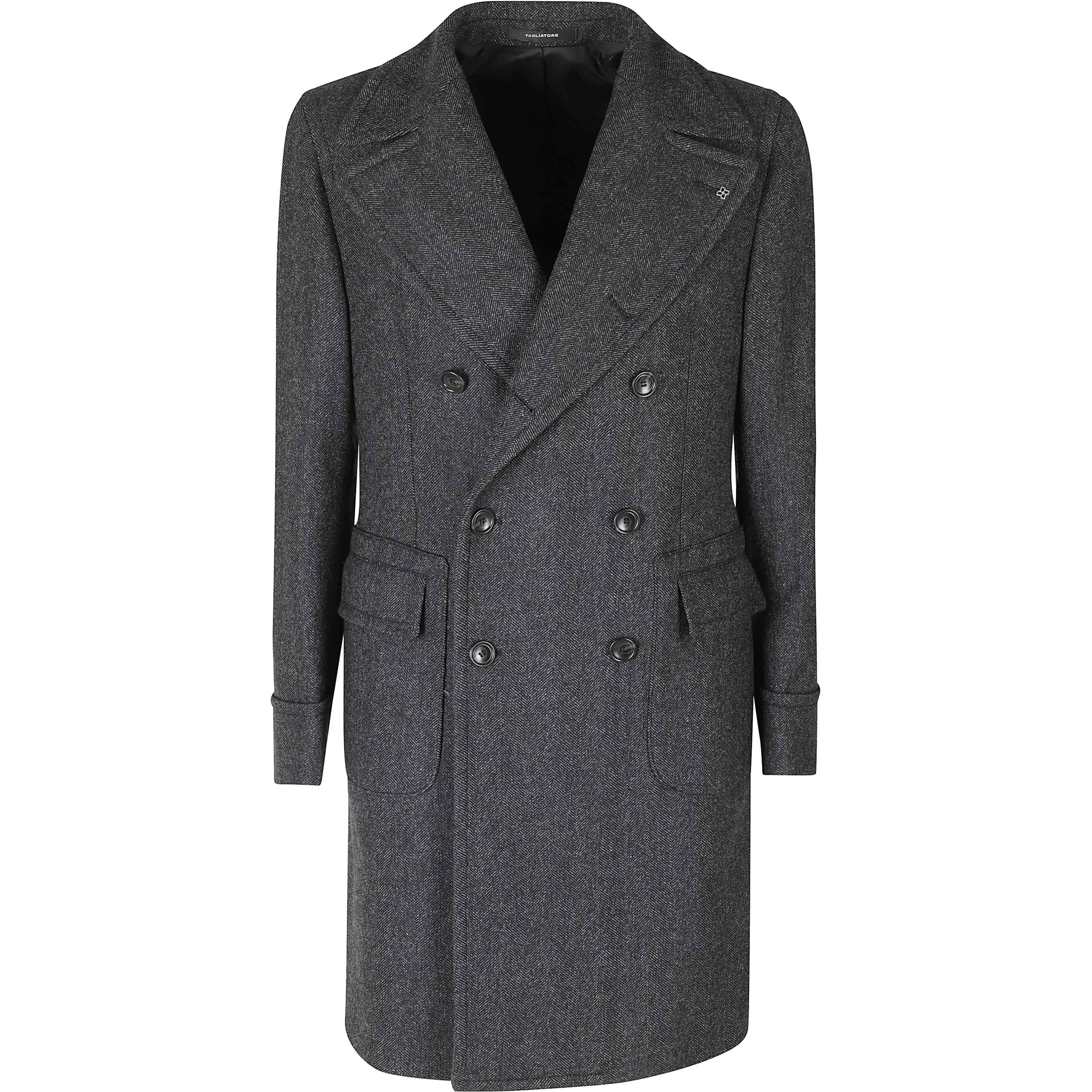 CAPPOTTO CARLO LANA CASH DIAGONALE