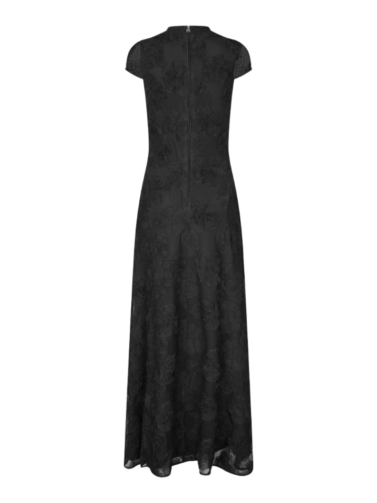 FLOWER MESH MAXI DRESS alternative