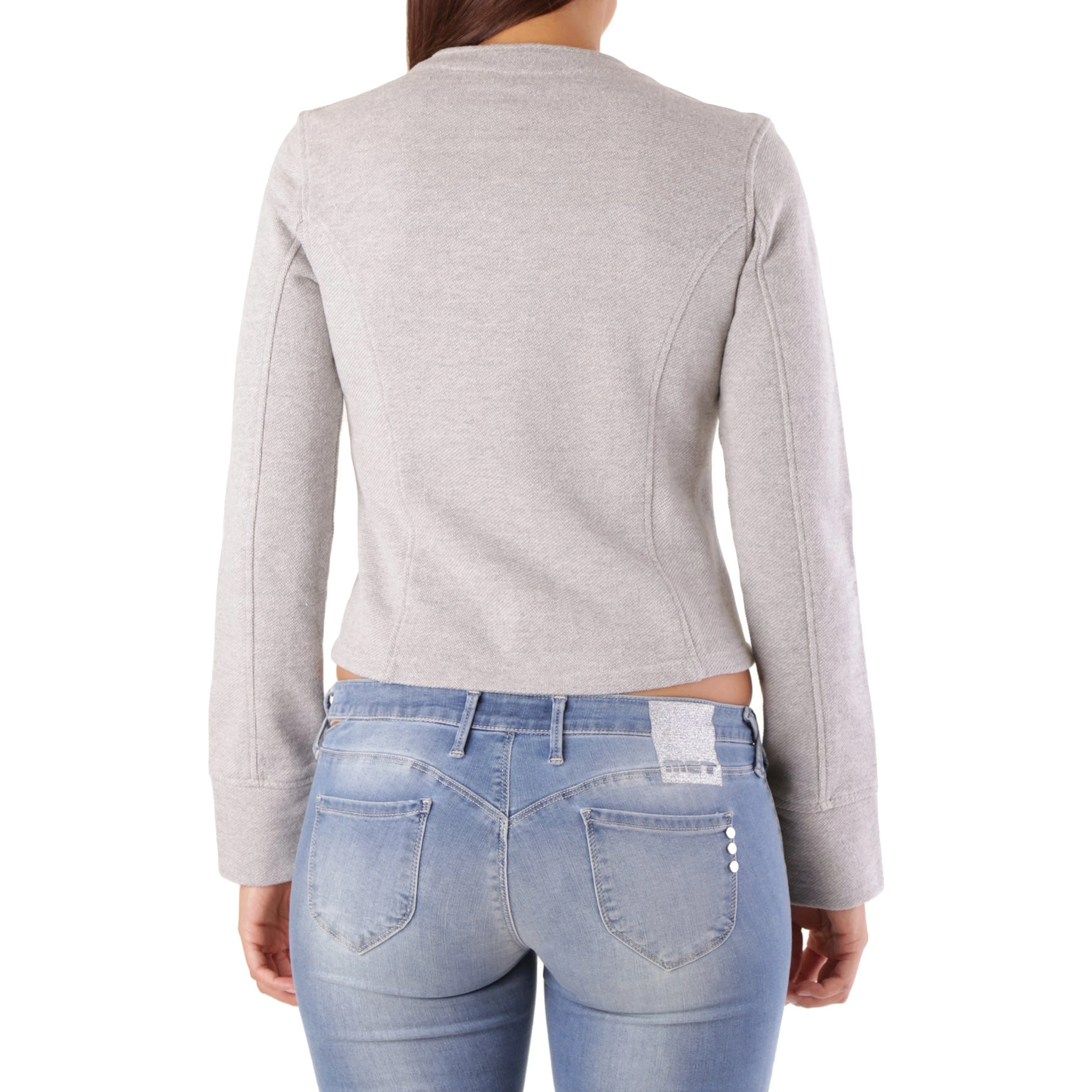 Gray Cotton Blazer