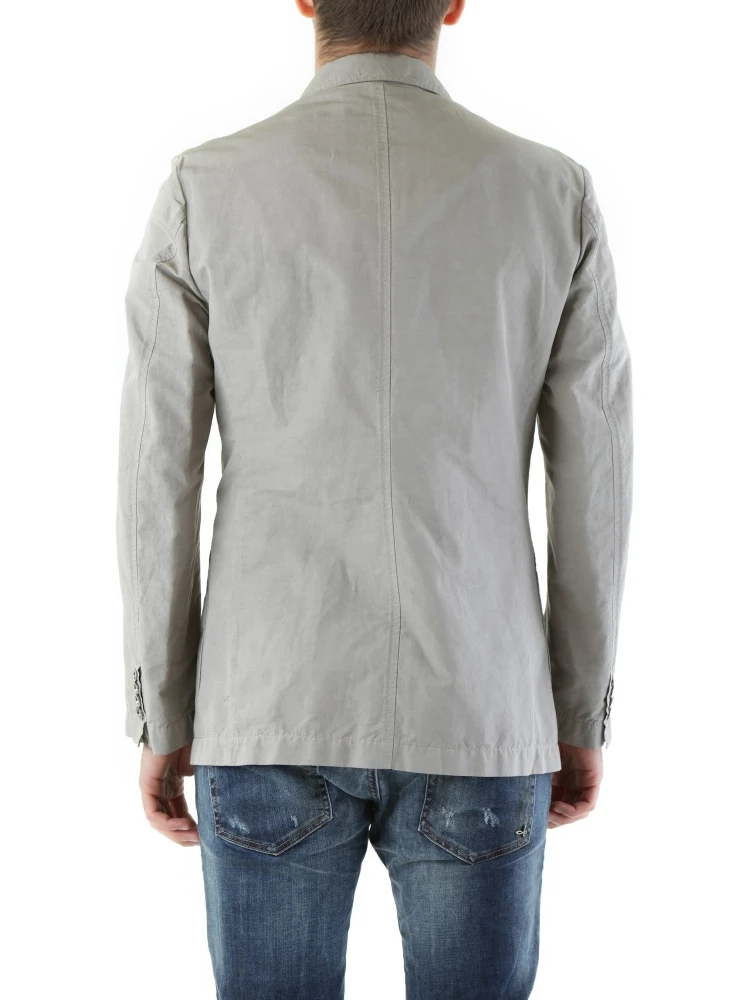 Gray Polyester Blazer alternative