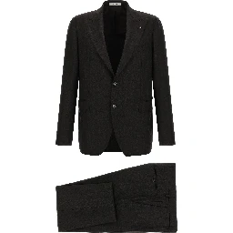 Gray Wool Two-Piece Suit