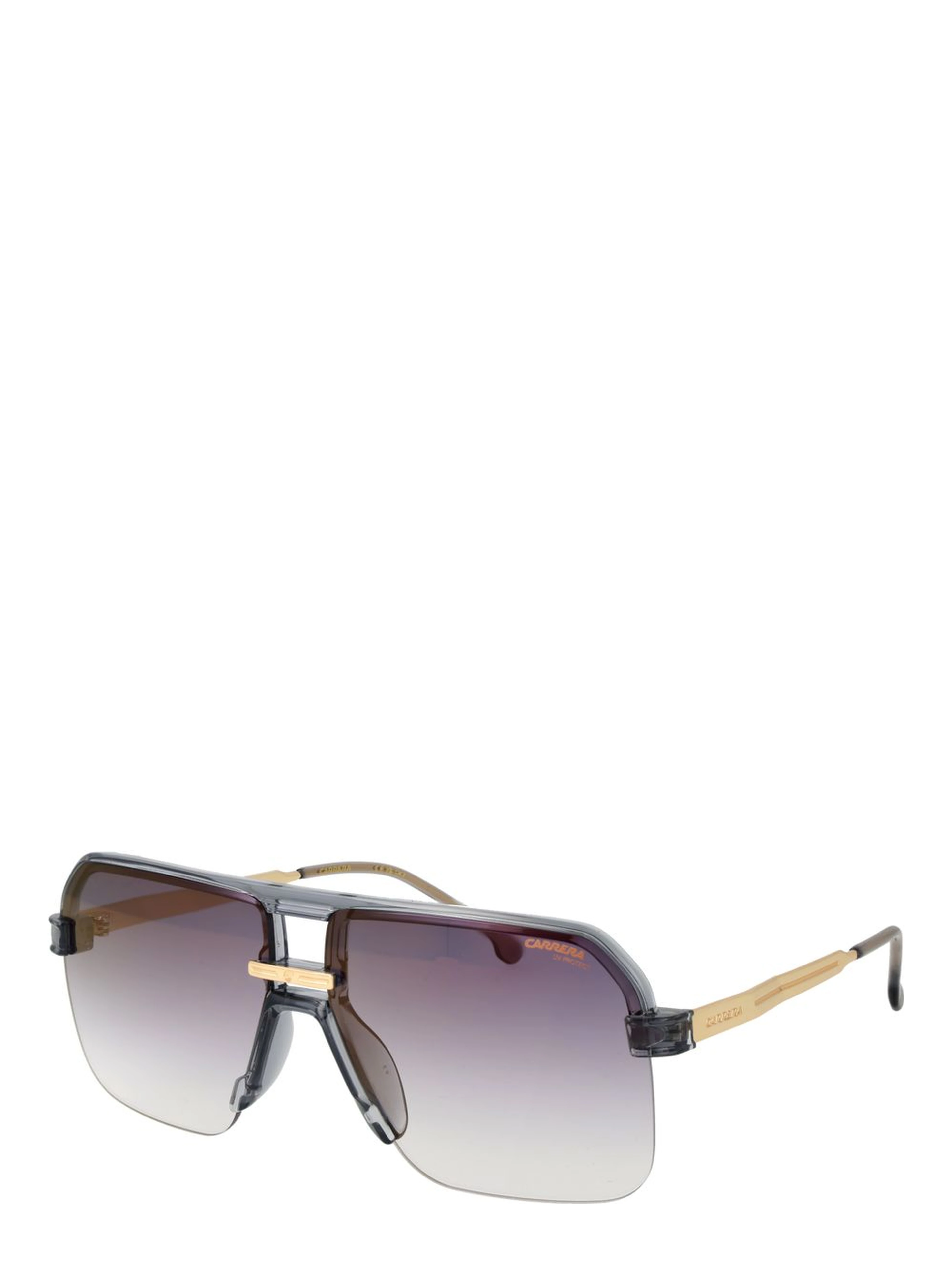 Gray Metal Sunglasses