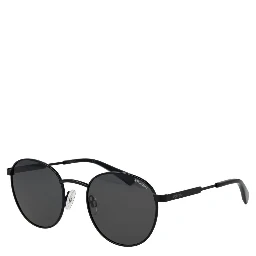 Black Stainless Steel Sunglasses