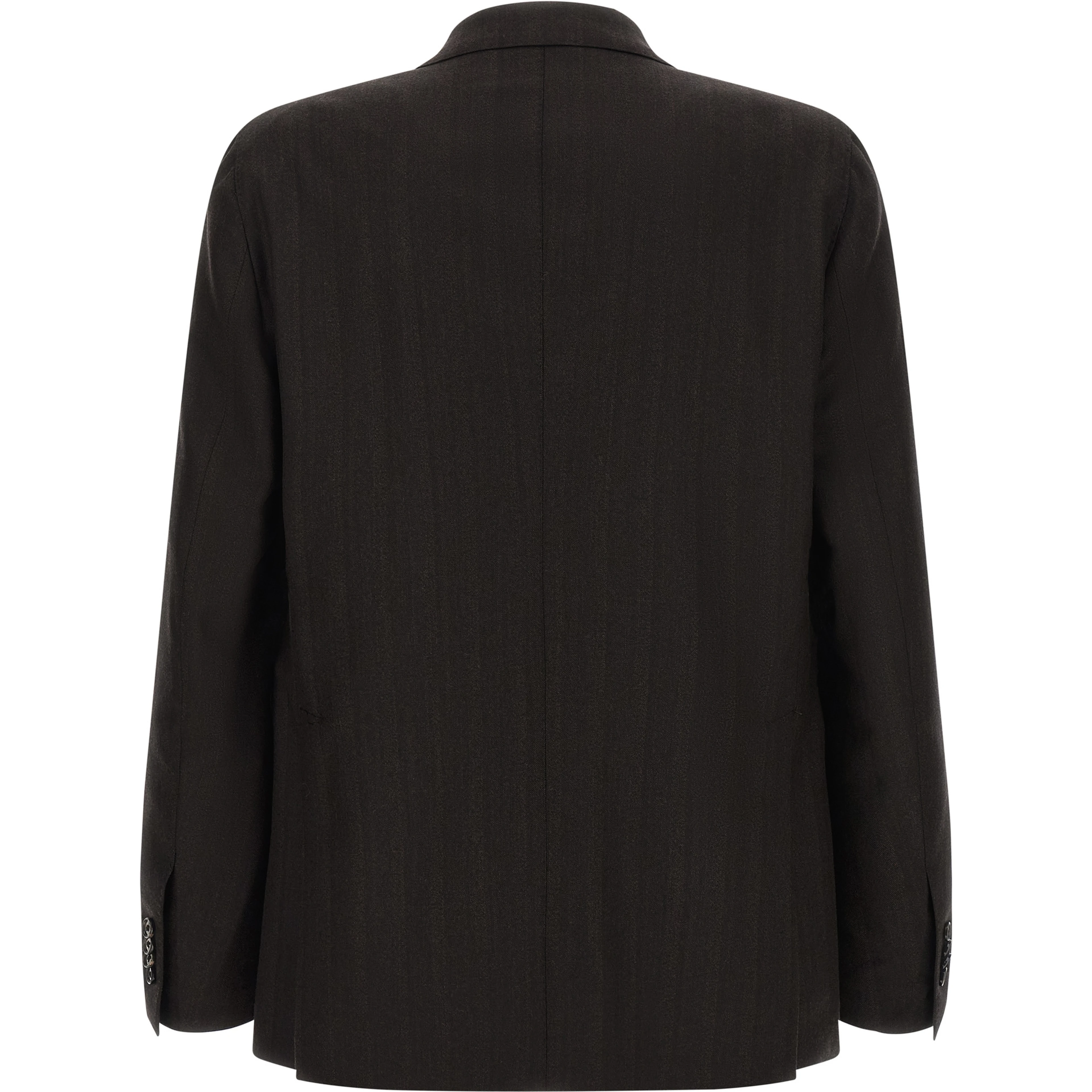 Gray Wool Two-Piece Suit