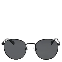 Black Stainless Steel Sunglasses