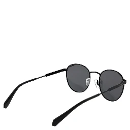 Black Stainless Steel Sunglasses
