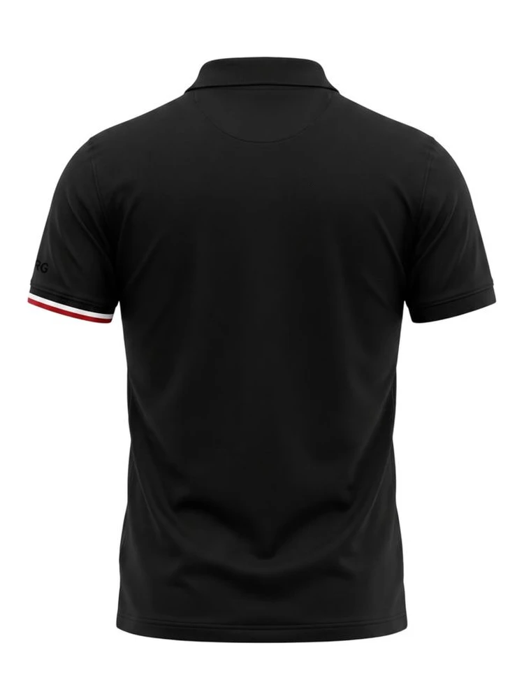 Black Cotton Men Polo Shirt alternative