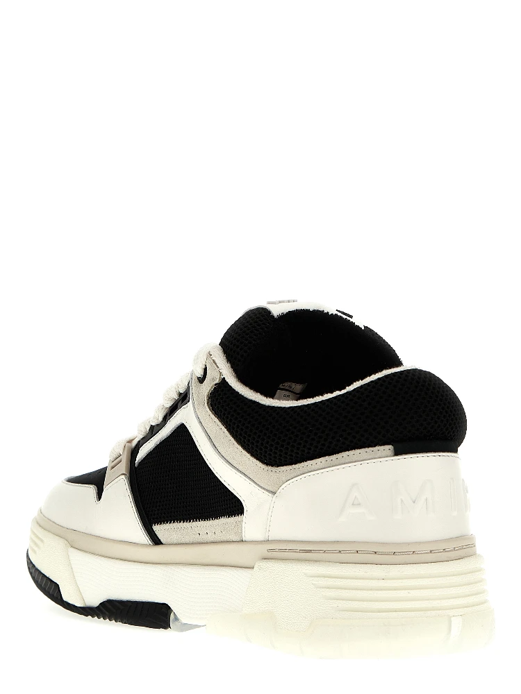 Bicolor Leather Low Top Sneakers alternative