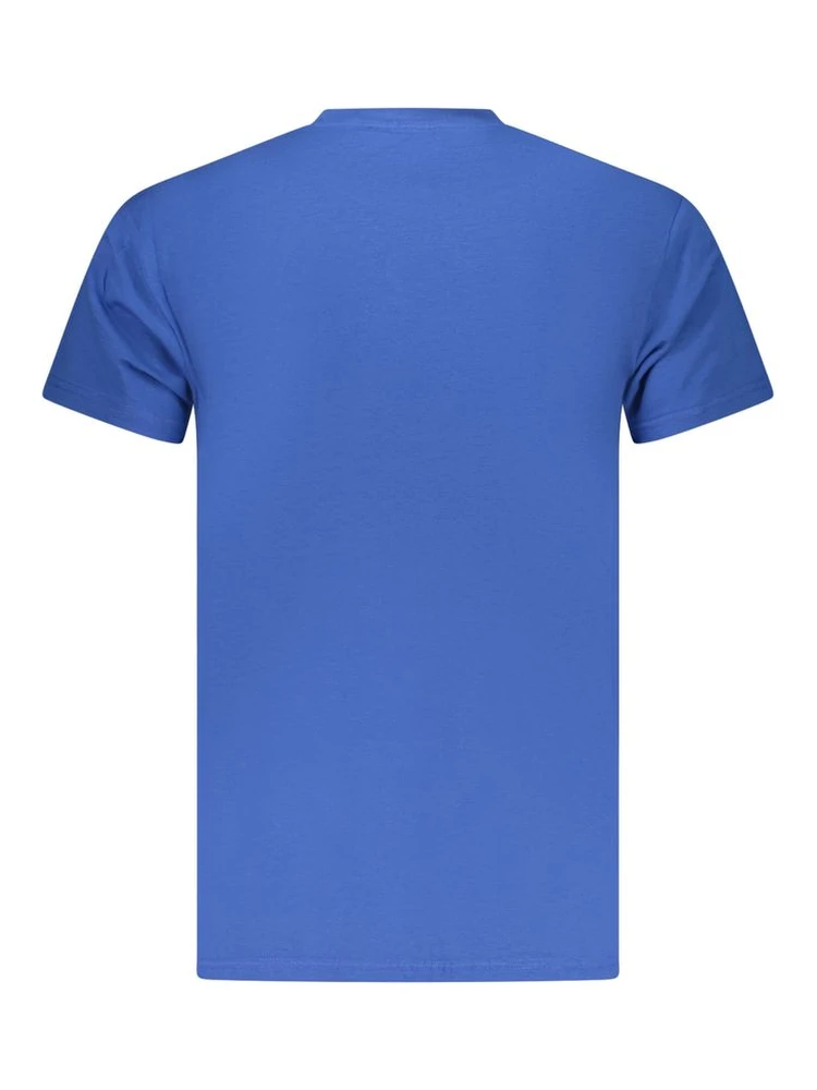 Blue Cotton Men's T-Shirt alternative