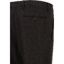 Gray Wool Two-Piece Suit