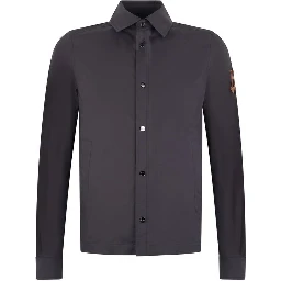 Blue Cotton Shell Jacket