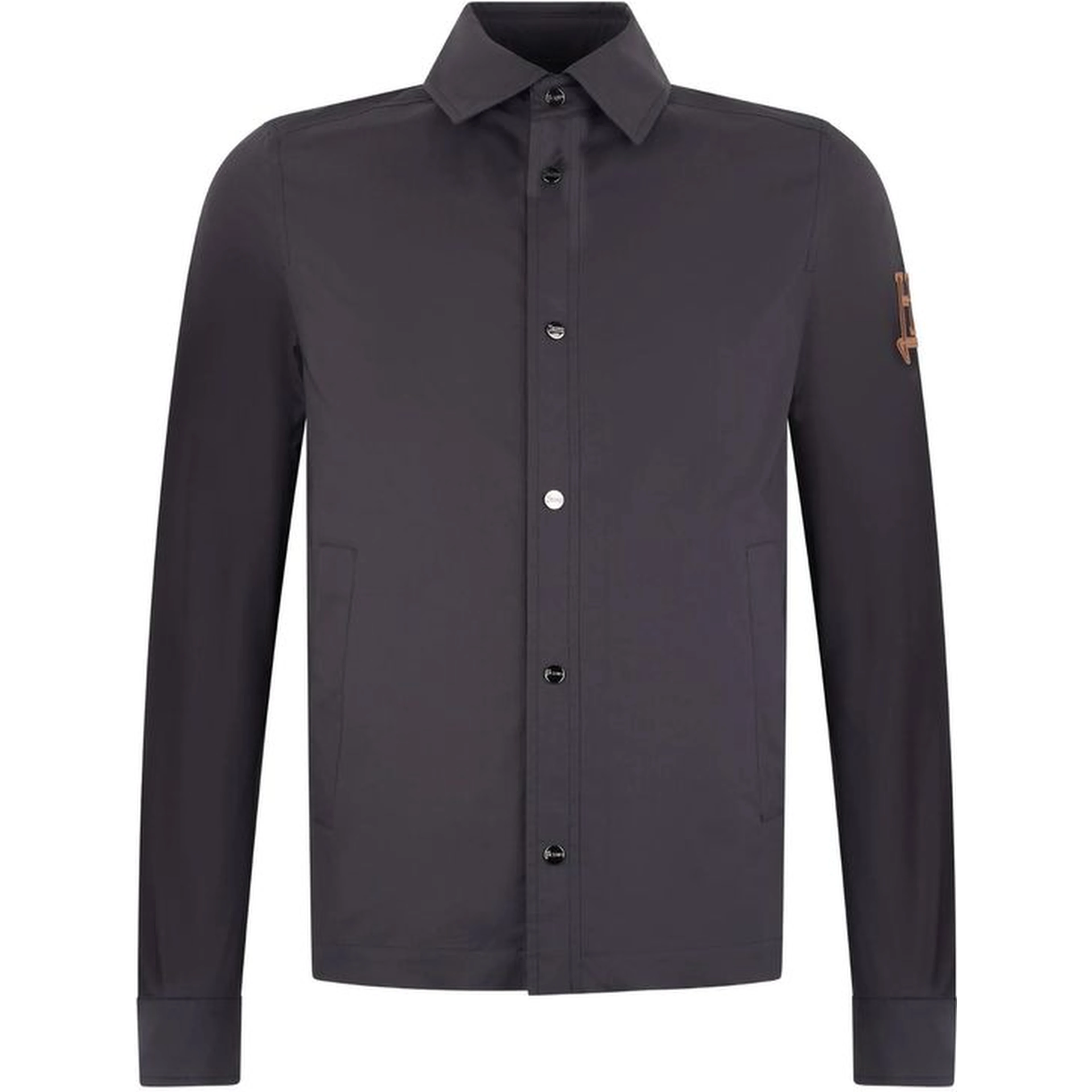 Blue Cotton Shell Jacket