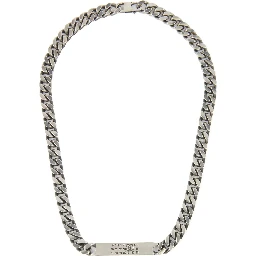 Silver Brass Necklace