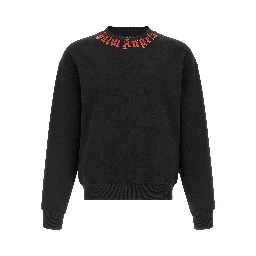 Black Cotton Sweatshirt