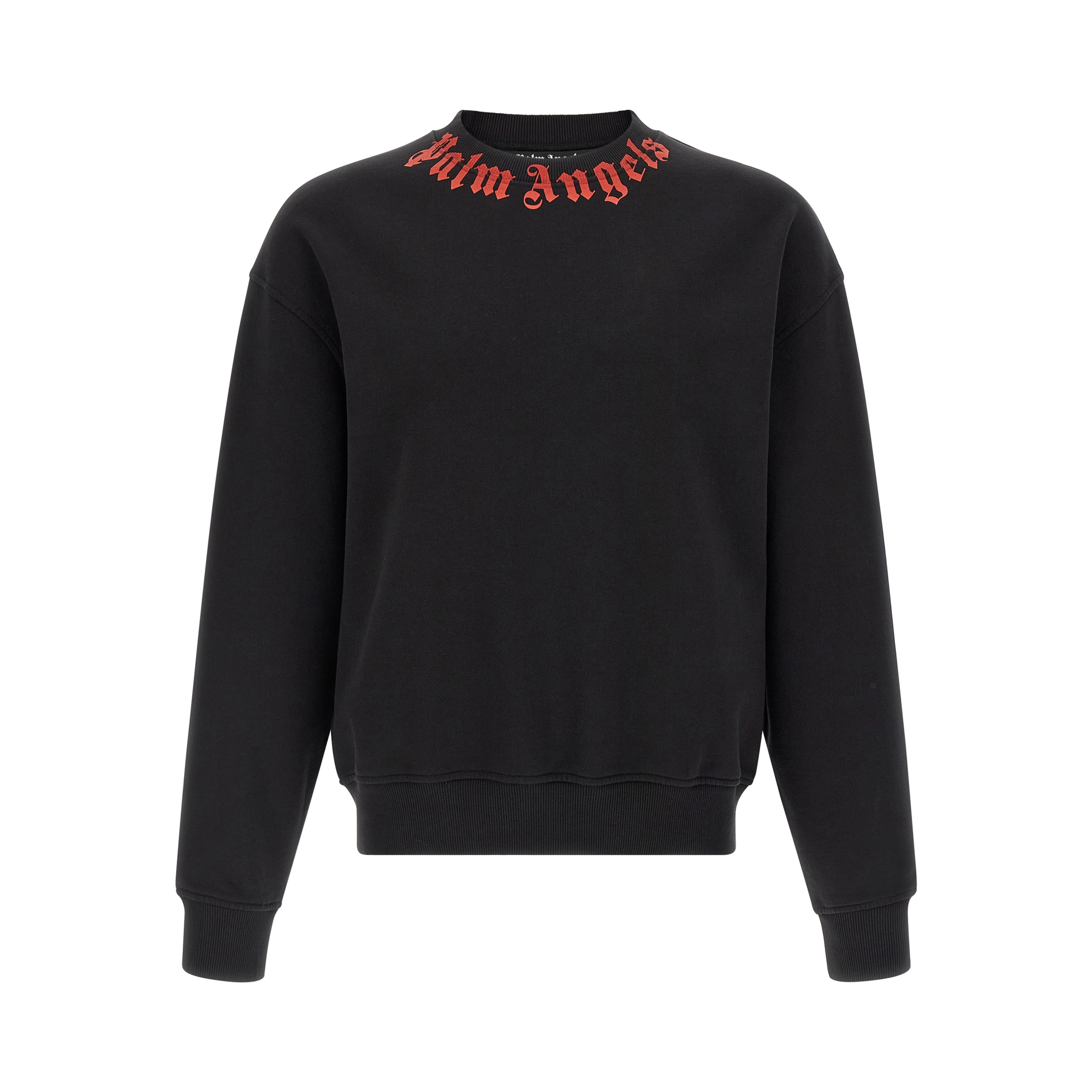Black Cotton Sweatshirt