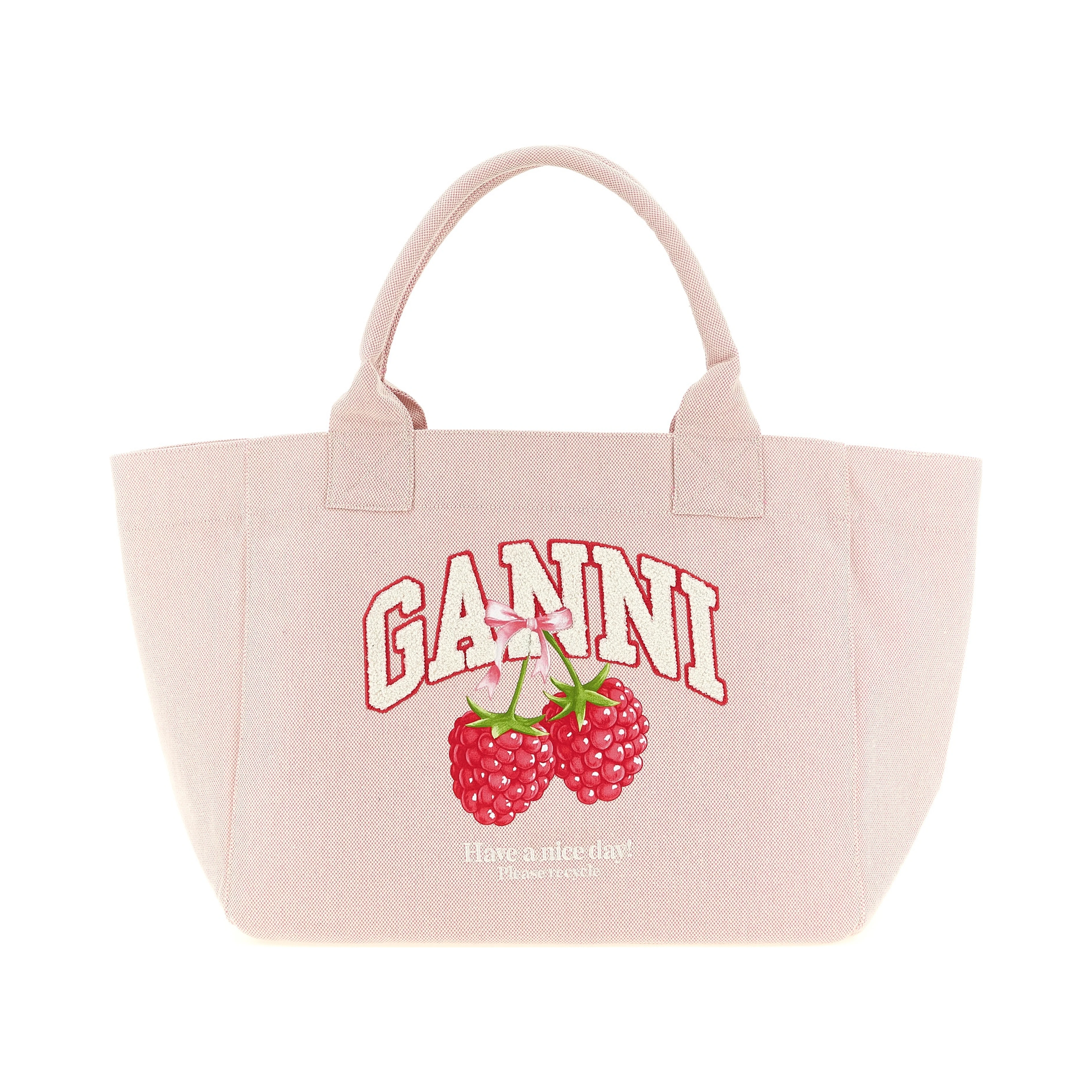 Multicolor Recycled Polyester Tote Bag