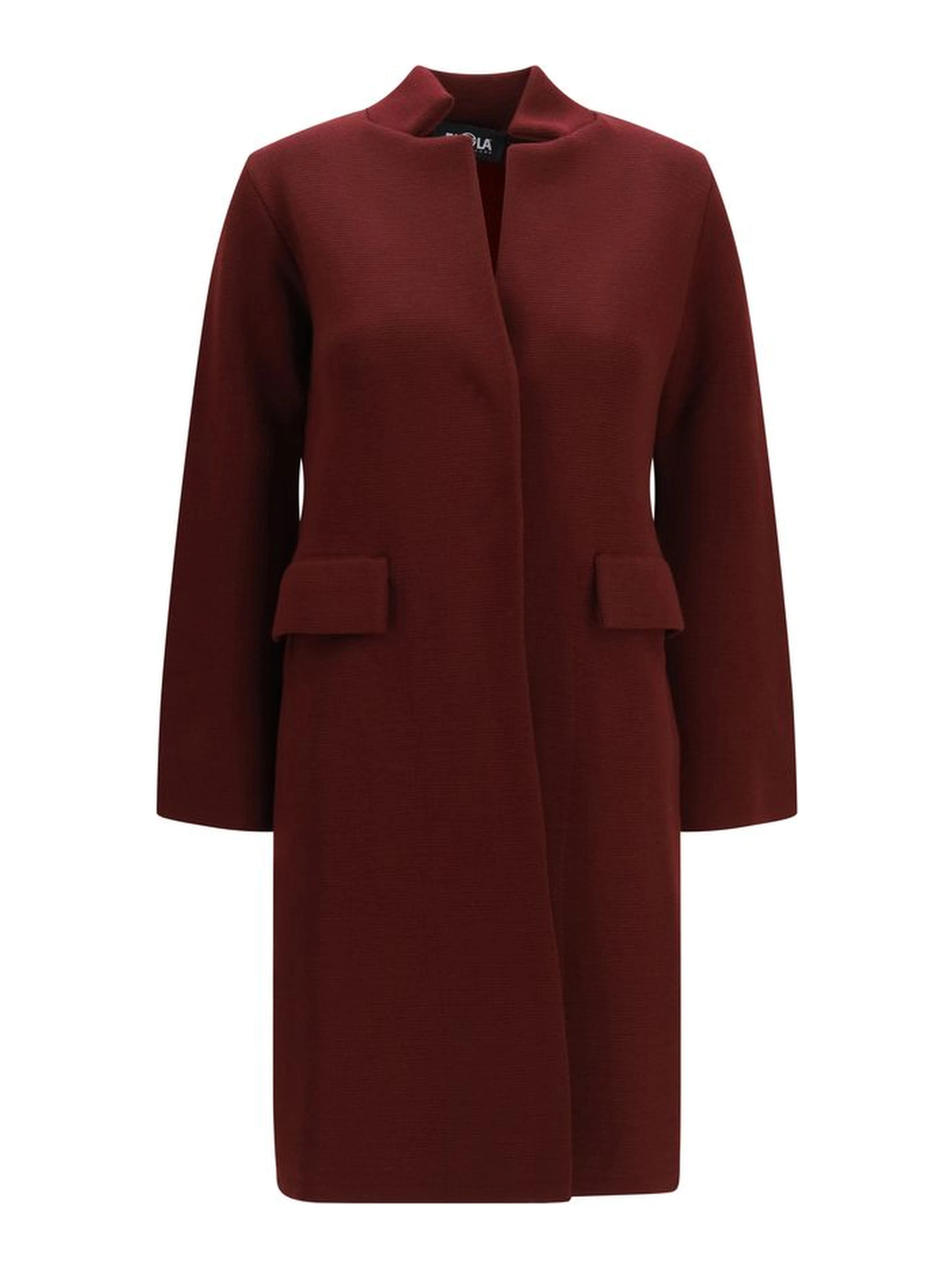Bordeaux Wool Oves Aries Coat
