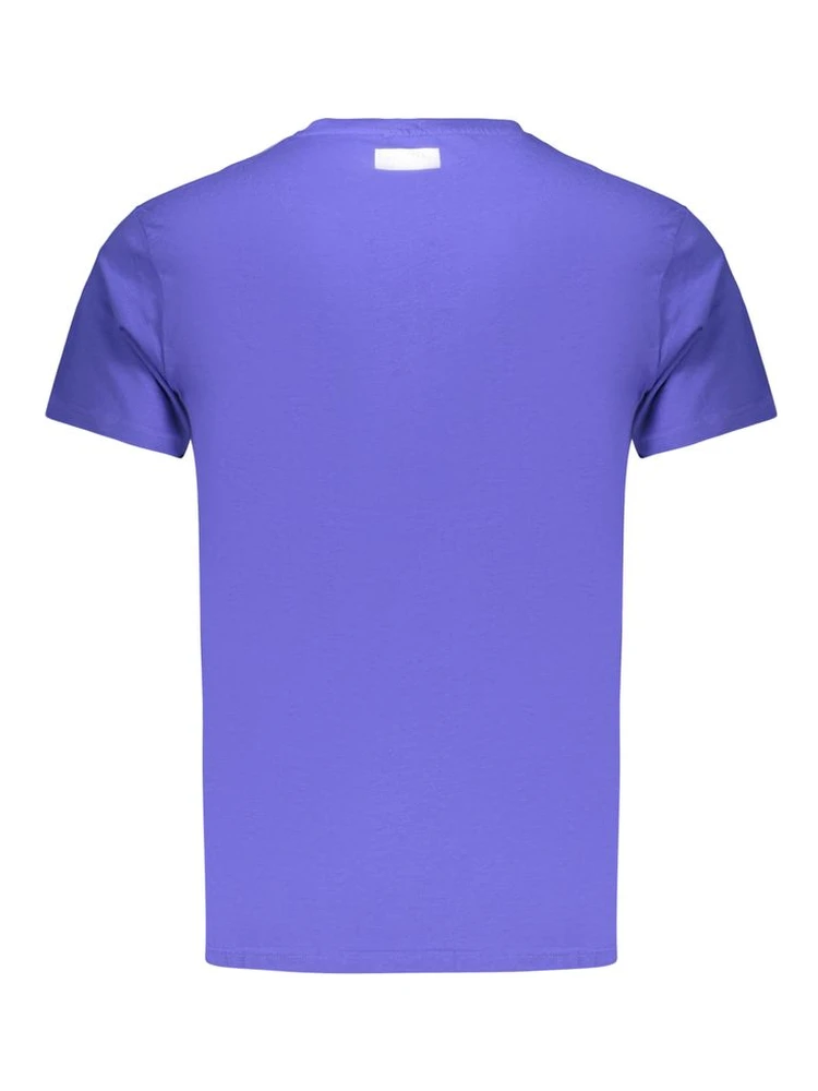 Blue Cotton Men's T-Shirt alternative