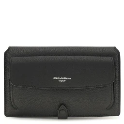 Black Calf Leather Bos Taurus Shoulder Bag