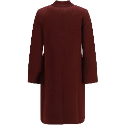 Bordeaux Wool Oves Aries Coat