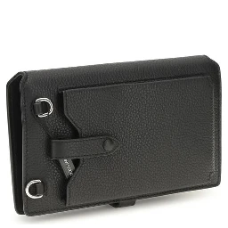 Black Calf Leather Bos Taurus Shoulder Bag