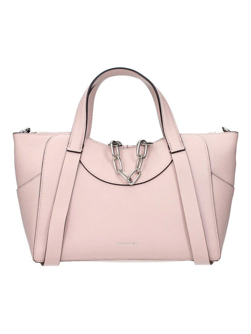 Pink Leather Handbag