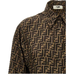 Brown Silk Blouse