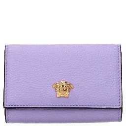 Purple Leather Wallet