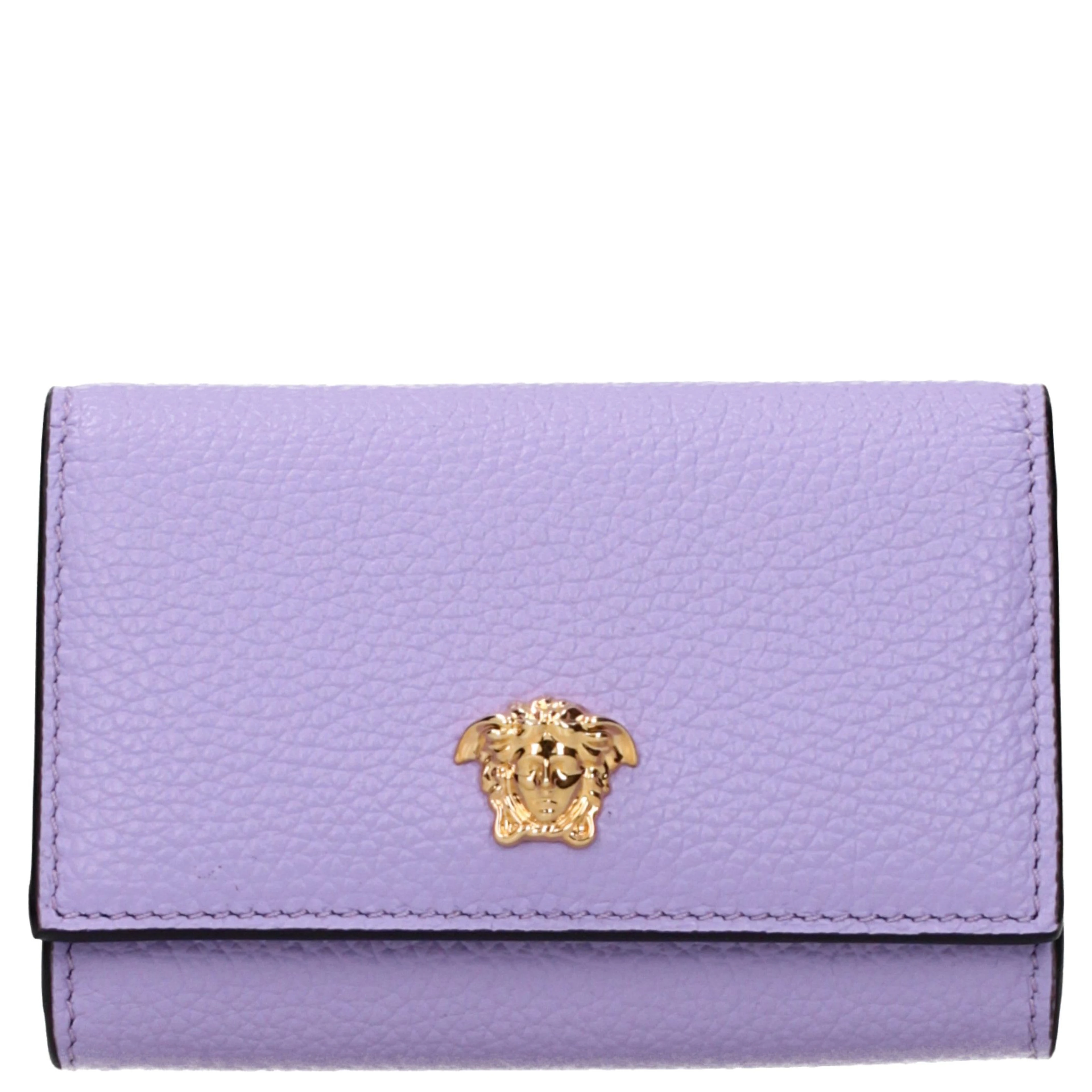Purple Leather Wallet