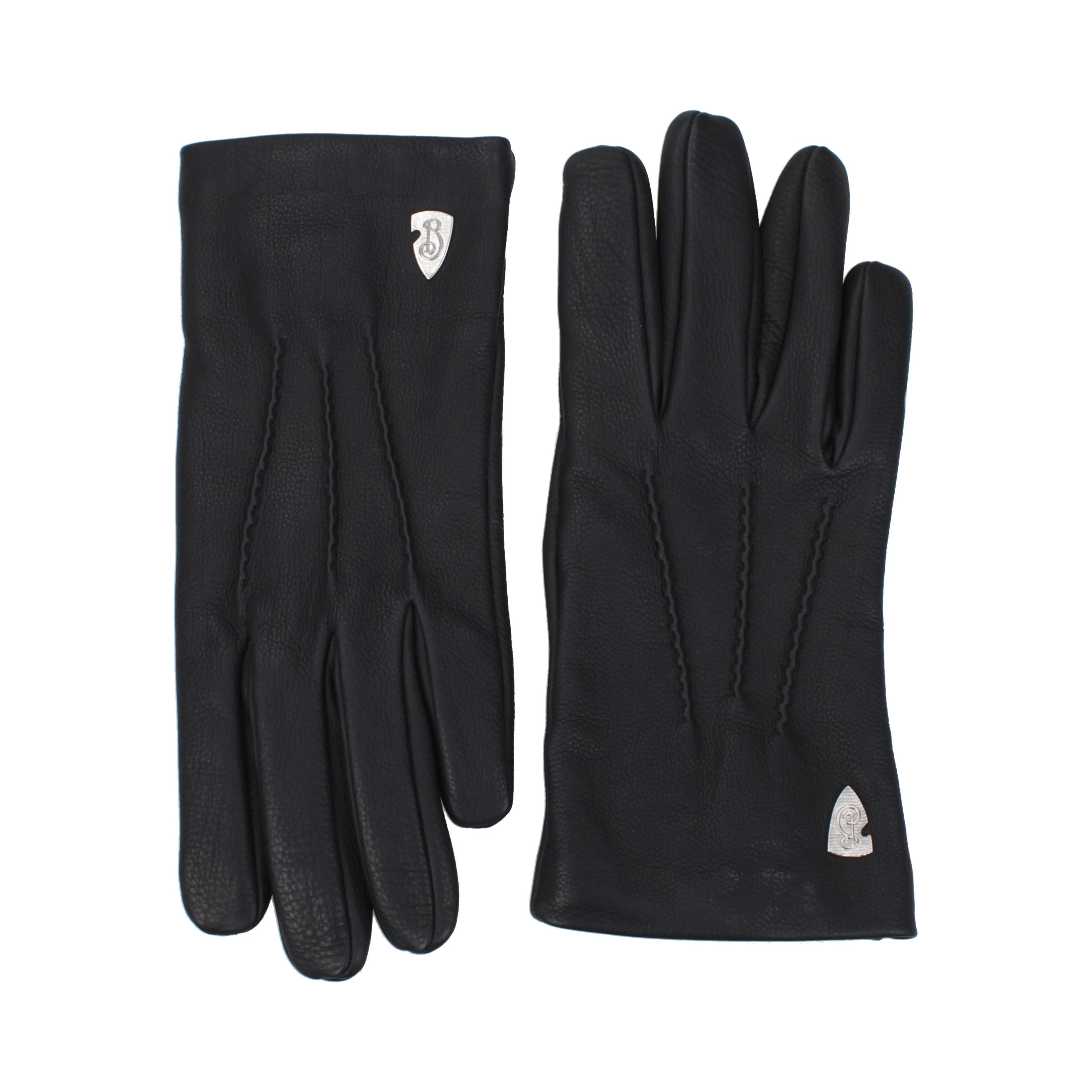 Black Leather Gloves