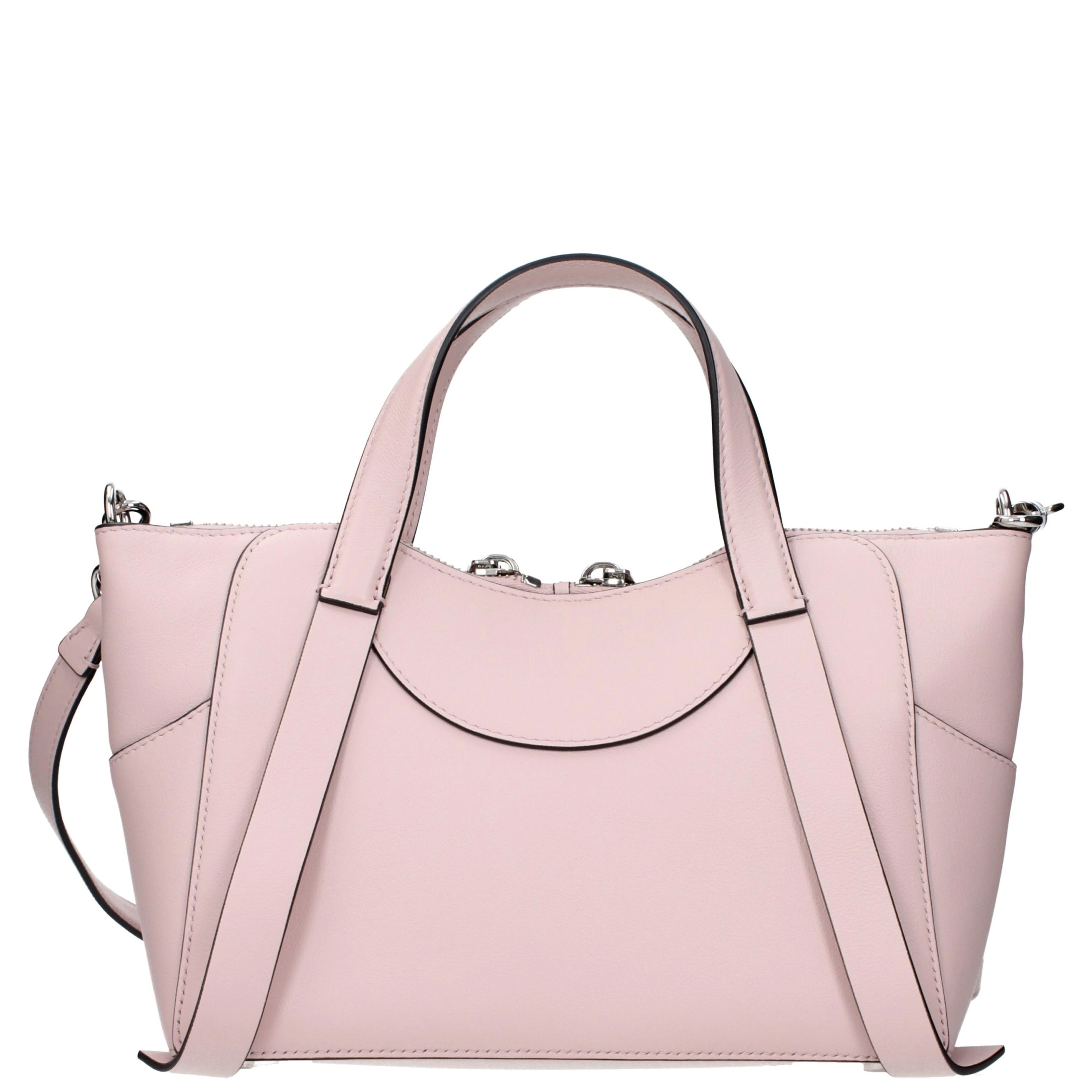 Pink Leather Handbag
