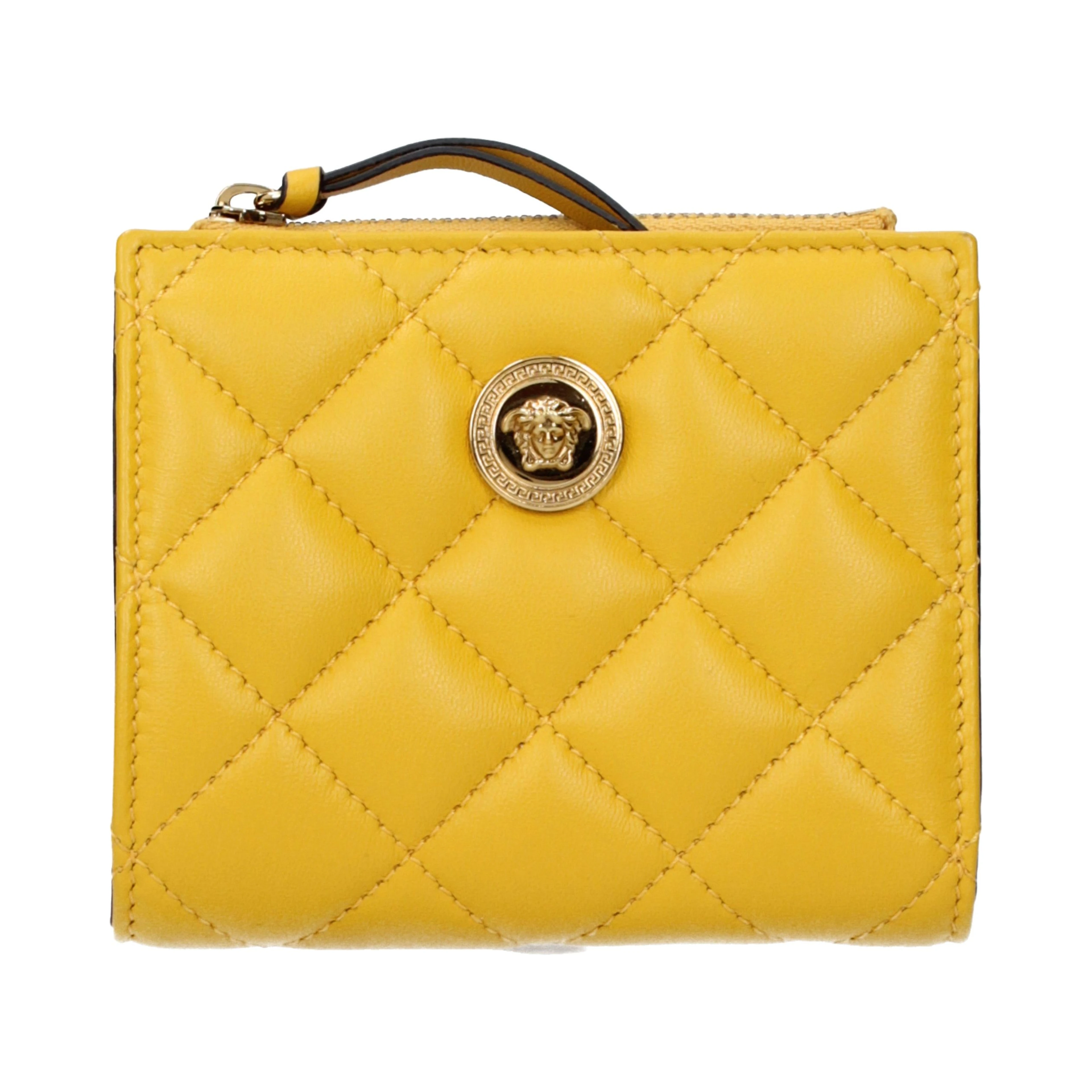 Yellow Leather Wallet