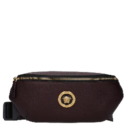 Purple Leather Backpack