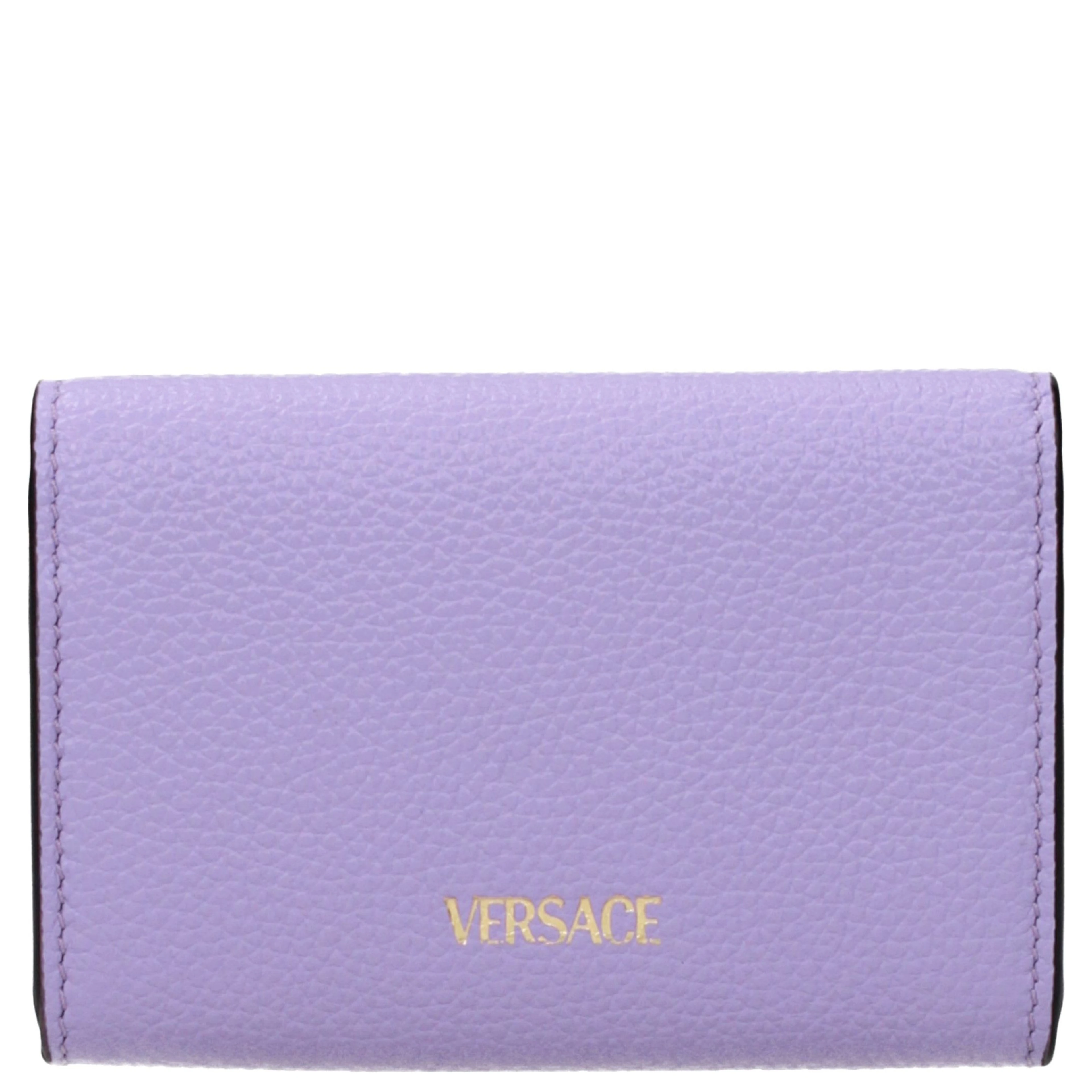 Purple Leather Wallet