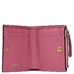 Pink Leather Wallet