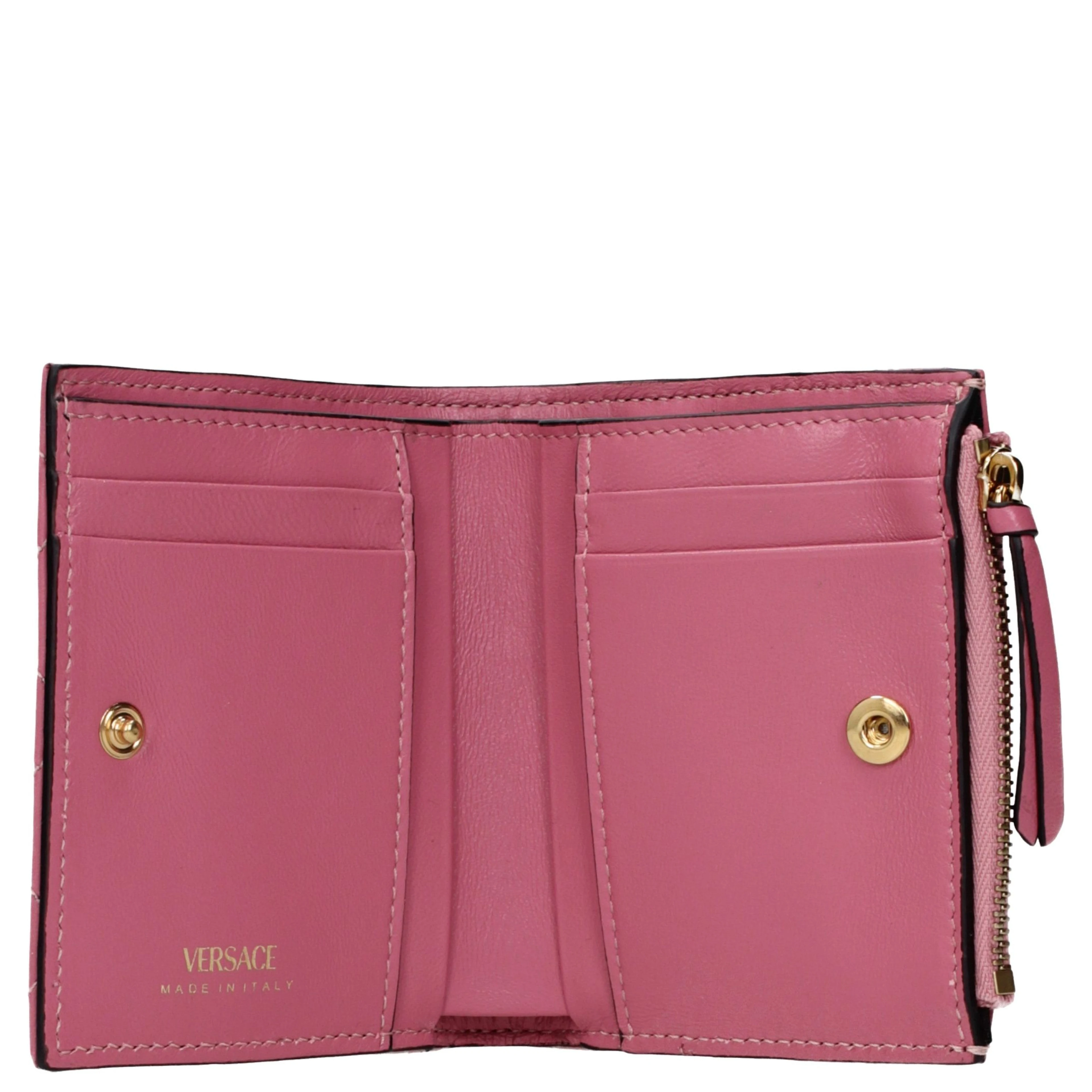Pink Leather Wallet
