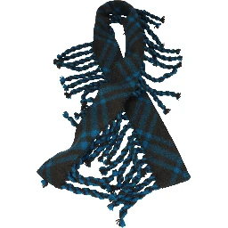 Blue Wool Foulard