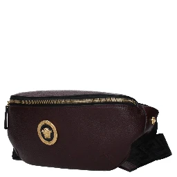 Purple Leather Backpack