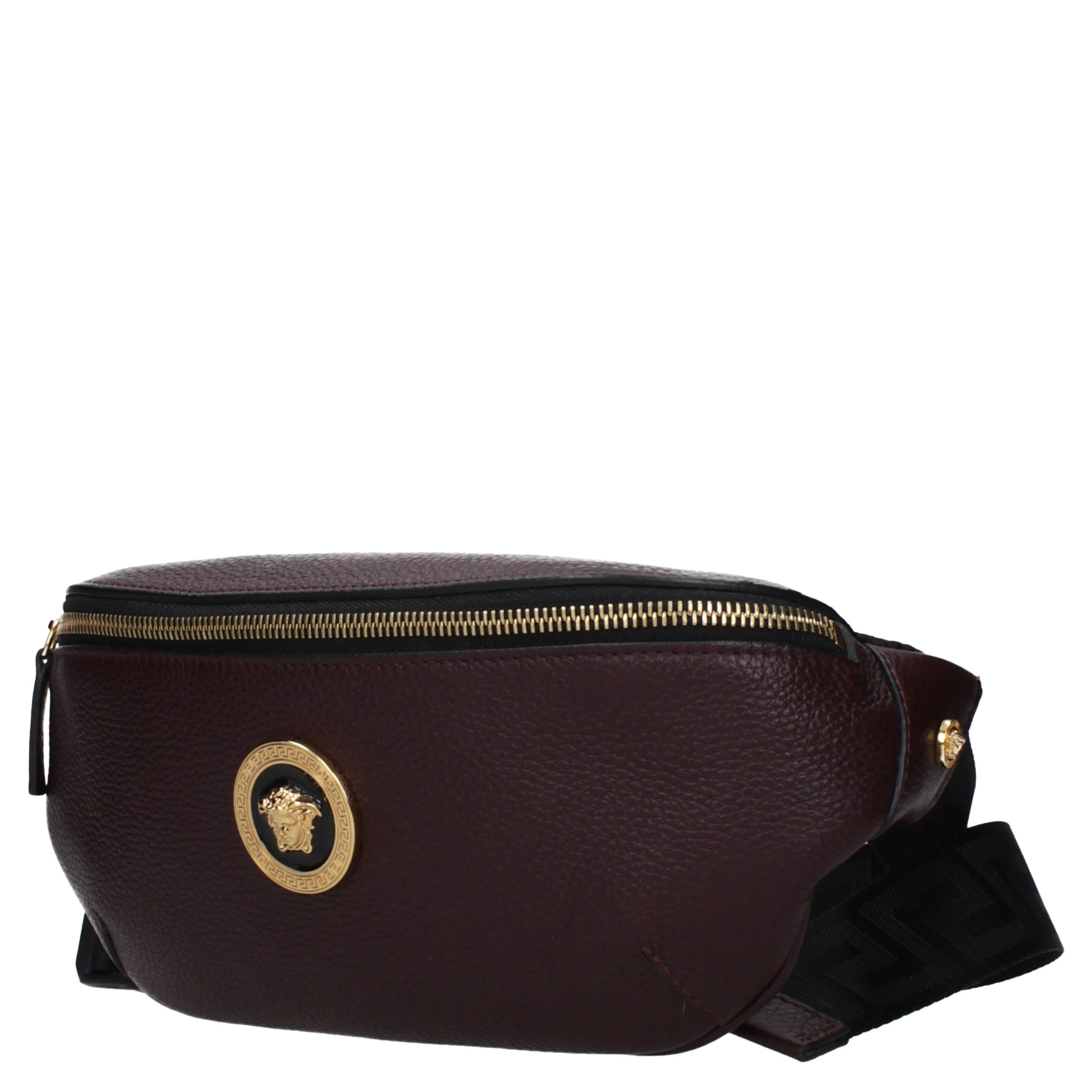 Purple Leather Backpack