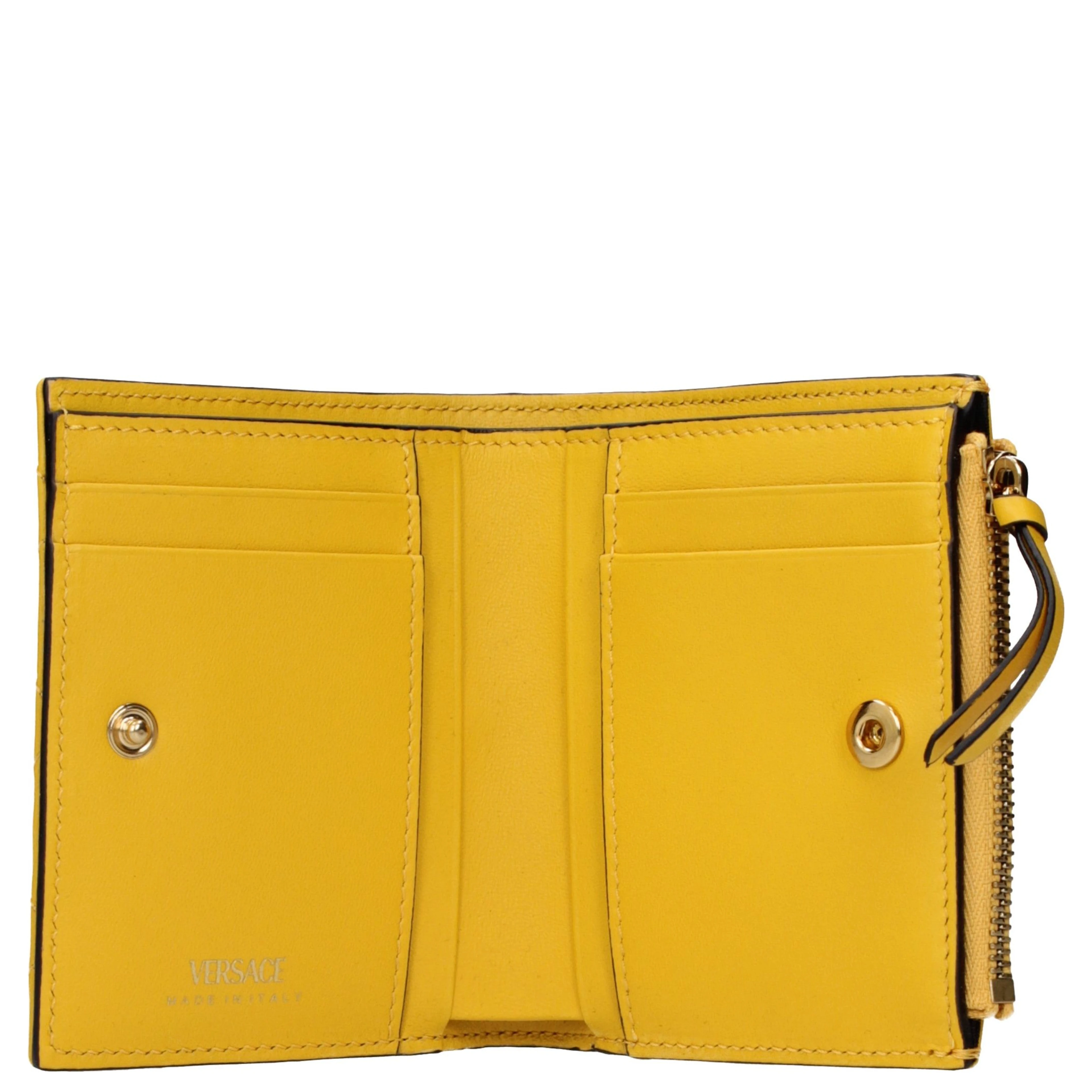Yellow Leather Wallet