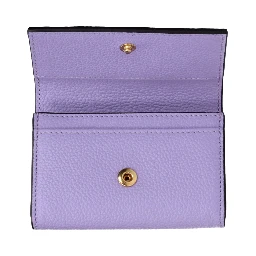 Purple Leather Wallet