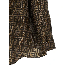 Brown Silk Blouse