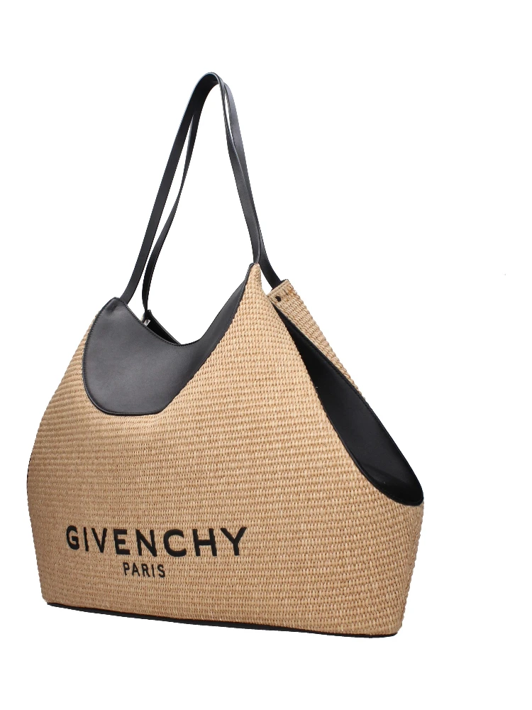 Beige Raffia Shoulder Bag alternative