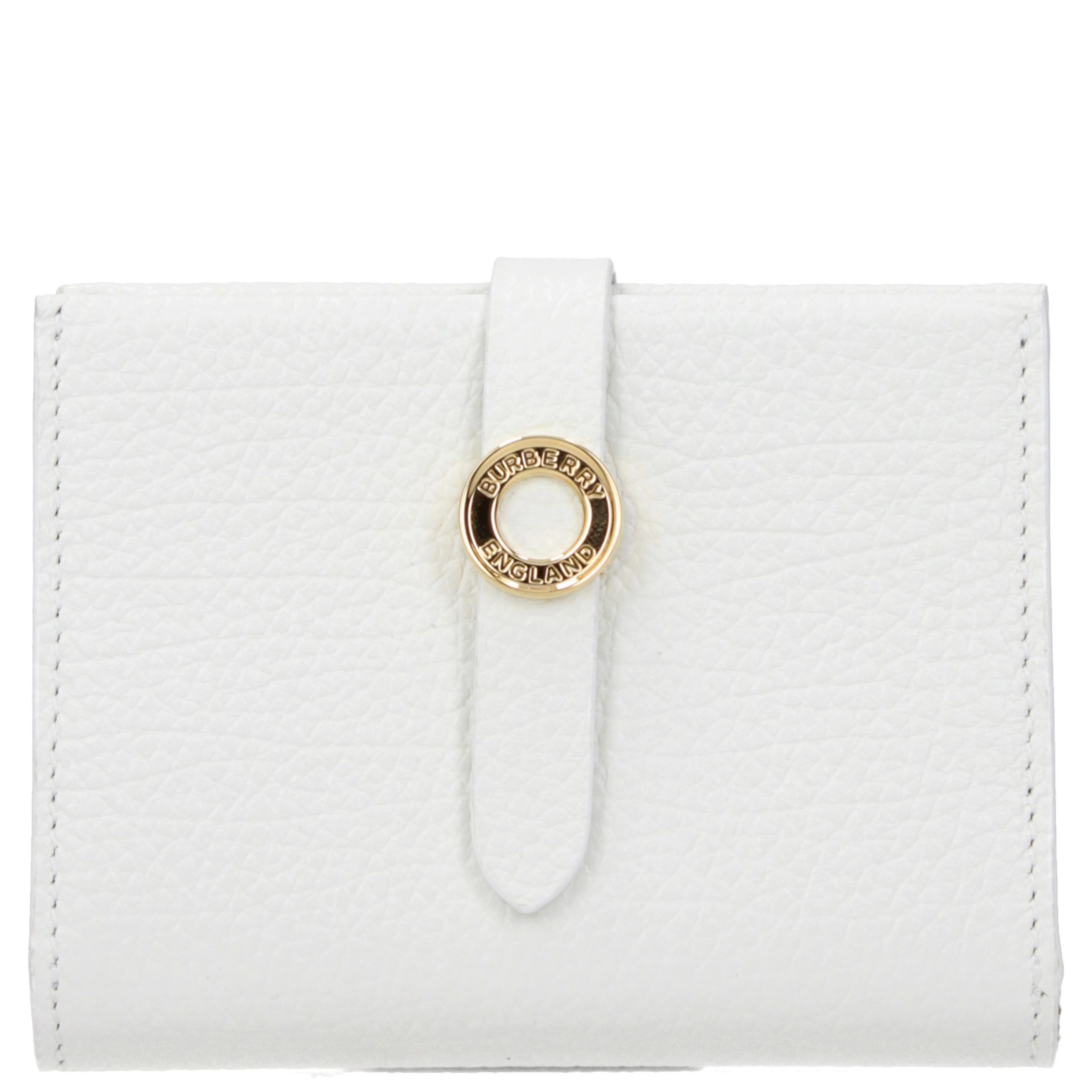 White Leather Wallet