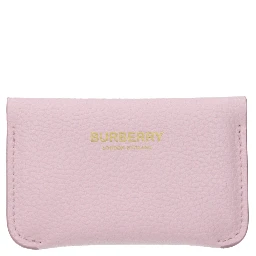 Pink Leather Cardholder