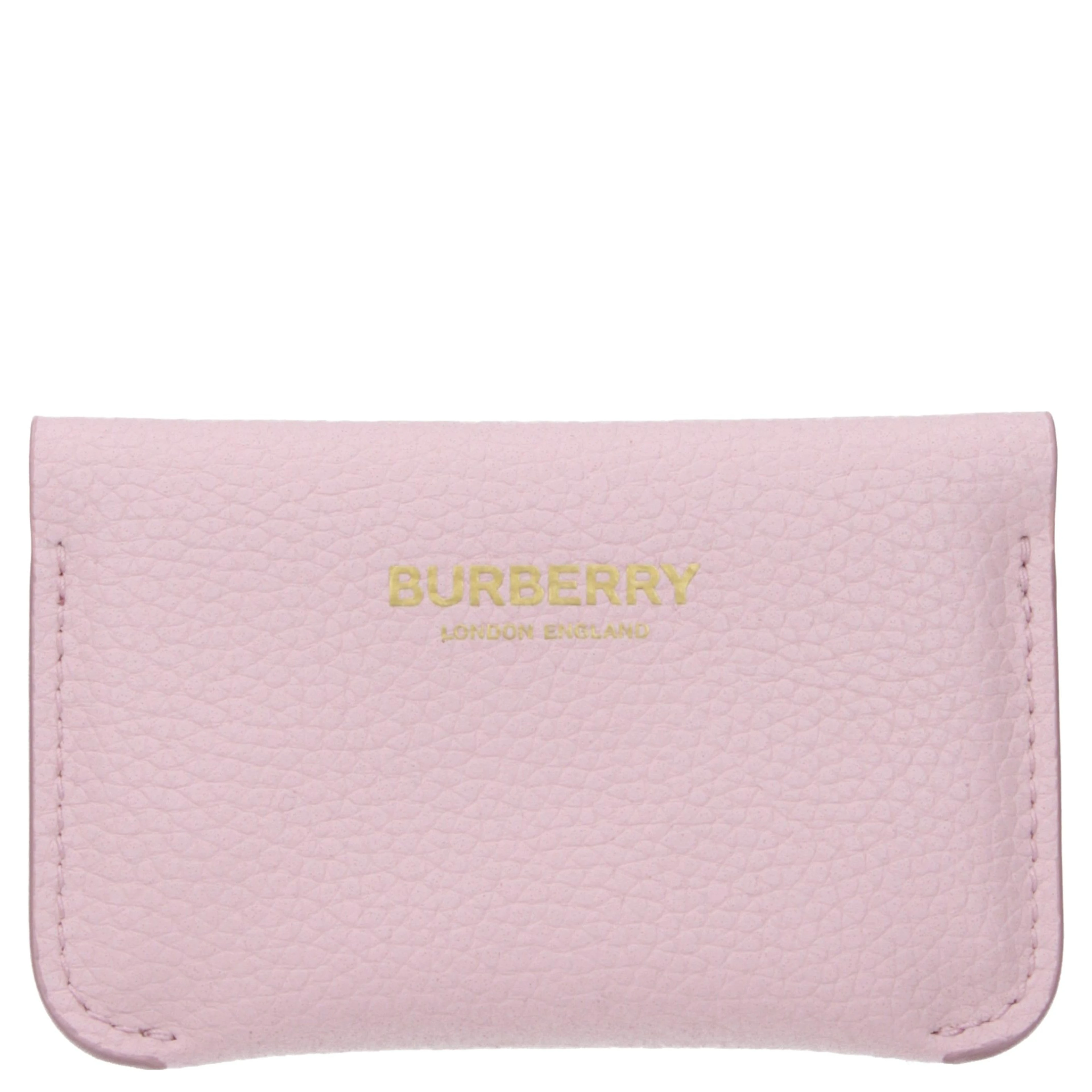 Pink Leather Cardholder