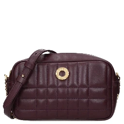 Red Leather Crossbody Bag