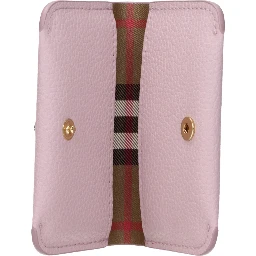 Pink Leather Cardholder
