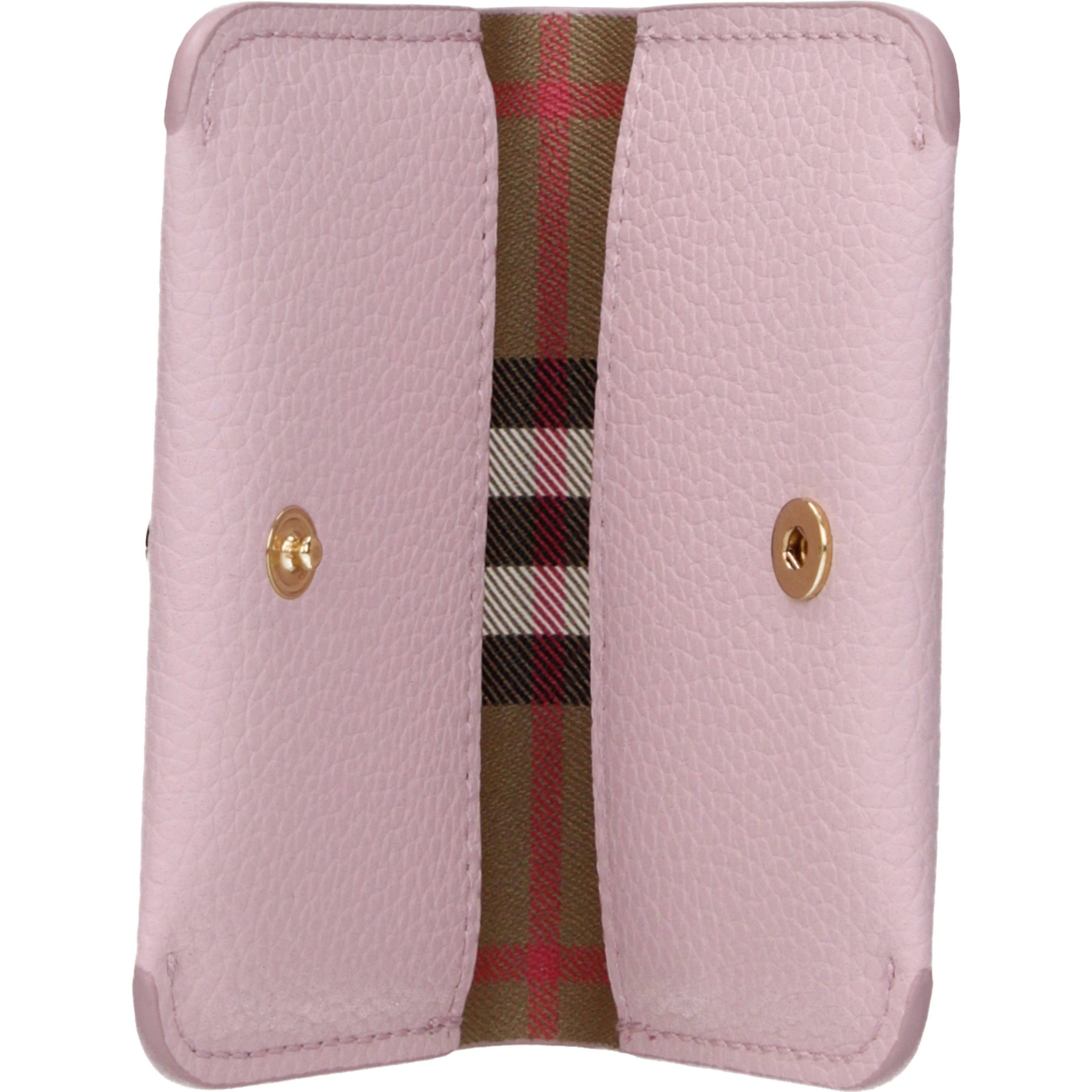 Pink Leather Cardholder