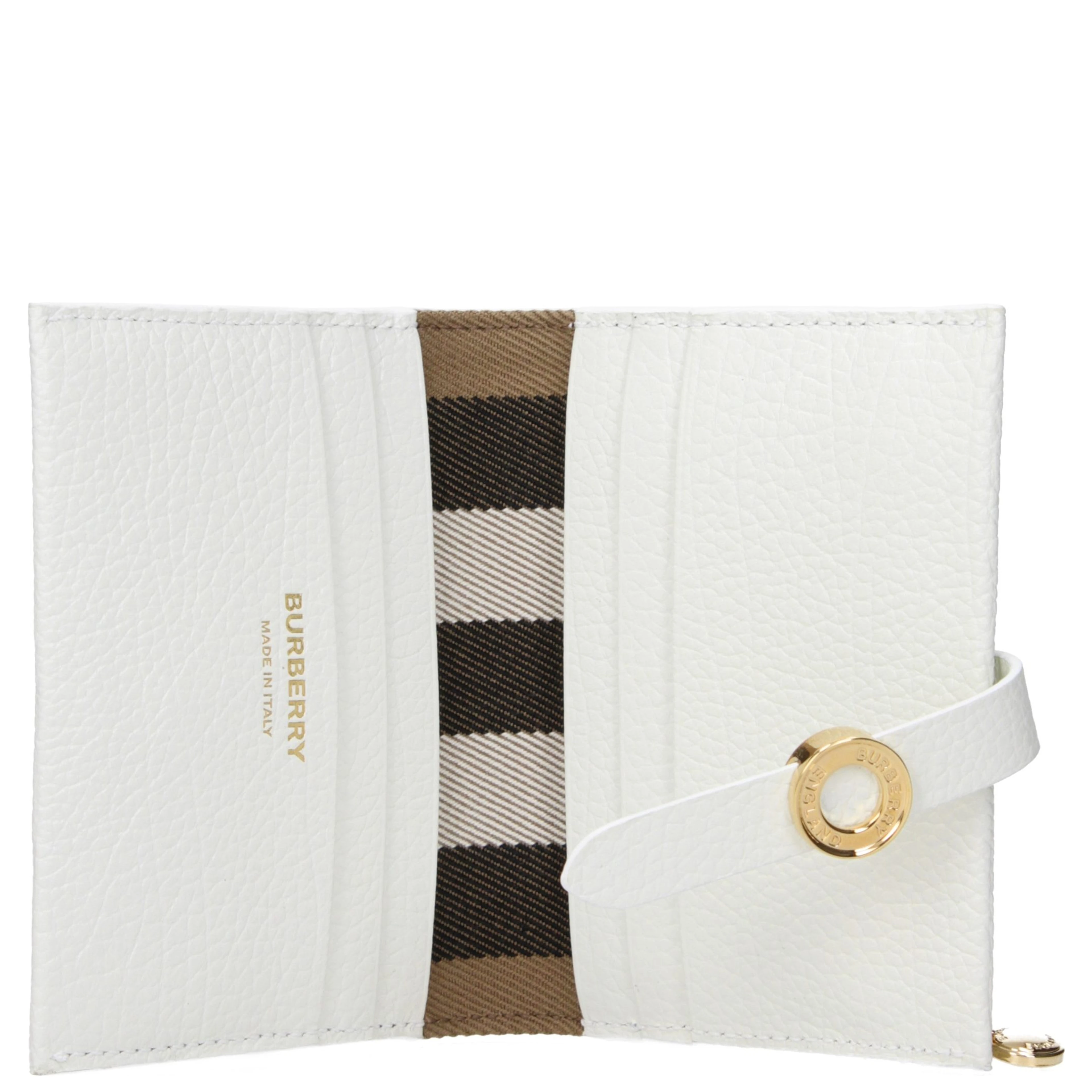 White Leather Wallet